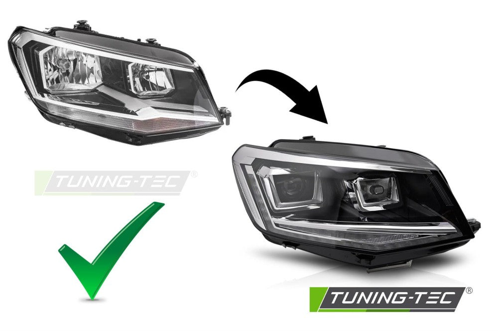 Fari Anteriori DRL Sequenziali per Volkswagen Caddy (Mk4) 2015-2020