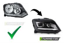 Carica l'immagine nel visualizzatore di Gallery, Fari Anteriori DRL per Volkswagen Amarok (Mk1) 2009-2016