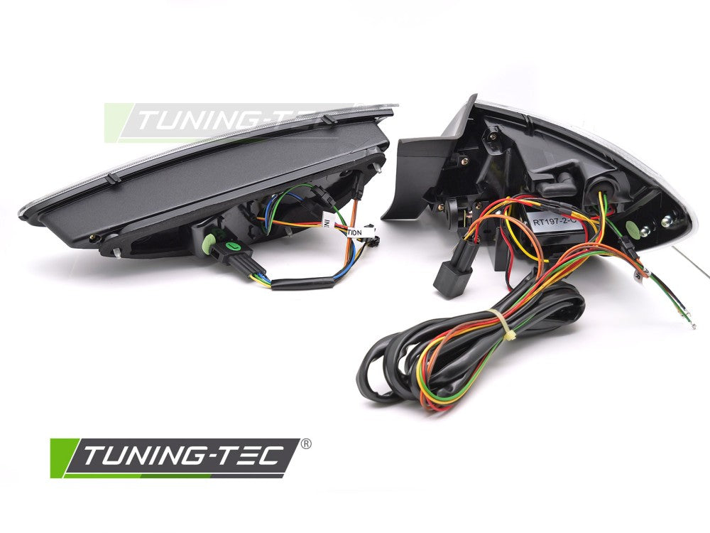 Fanali Posteriori Neri Fumé per Seat Seat Leon (Mk3 (5F)) 2012-2020