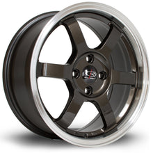 Set 4 cerchi in lega Rota Wheels Grid 16x7 5x114.3 ET40 Gunmetal ricondizionato