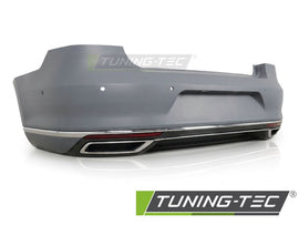 Paraurti Posteriore Sportivo con Fori PDC per Volkswagen Passat B7 Berlina 2010-2014