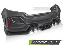 Carica l'immagine nel visualizzatore di Gallery, Paraurti Posteriore Sportivo per Honda Civic X Hatchback 2016-2021