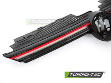 Carica l'immagine nel visualizzatore di Gallery, Griglia LED Nera Lucida Rossa Sportiva per Volkswagen Golf (Mk8) 2019-2024 Hatchback, Station Wagon