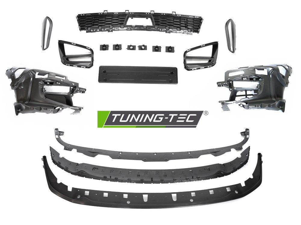 Paraurti Anteriore Sportivo con Fori PDC per BMW Serie 1 (F40) 2019-2024 – cod. ZPBME6