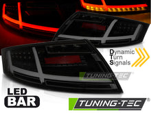 Load image into Gallery viewer, Fanali Posteriori Neri Fumé LED BAR per Audi TT 2004-2002
