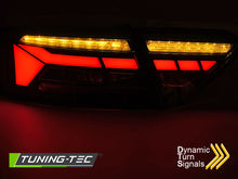 Load image into Gallery viewer, Fanali Posteriori Neri Fumé LED BAR per Audi A5 (8T Facelift) 2011-2016