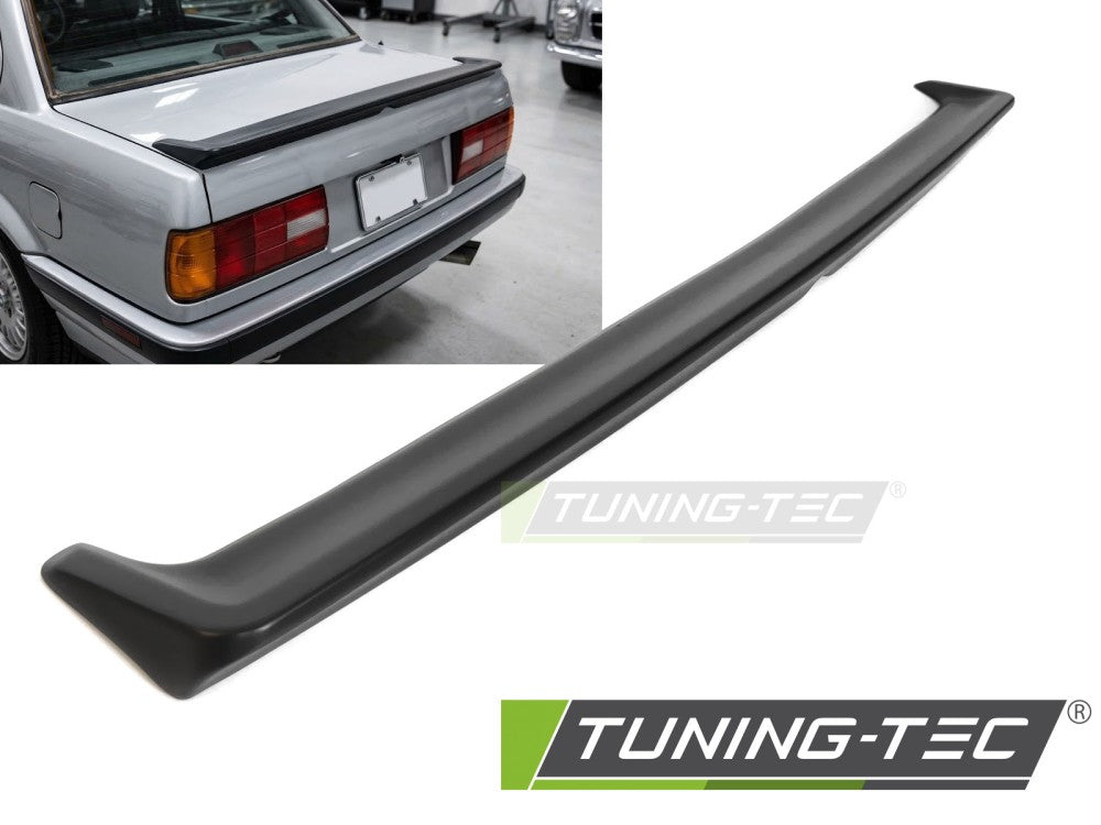 Spoiler Nero Opaco Sportivo per BMW Serie 3 (E30) 1987-1990 2 porte