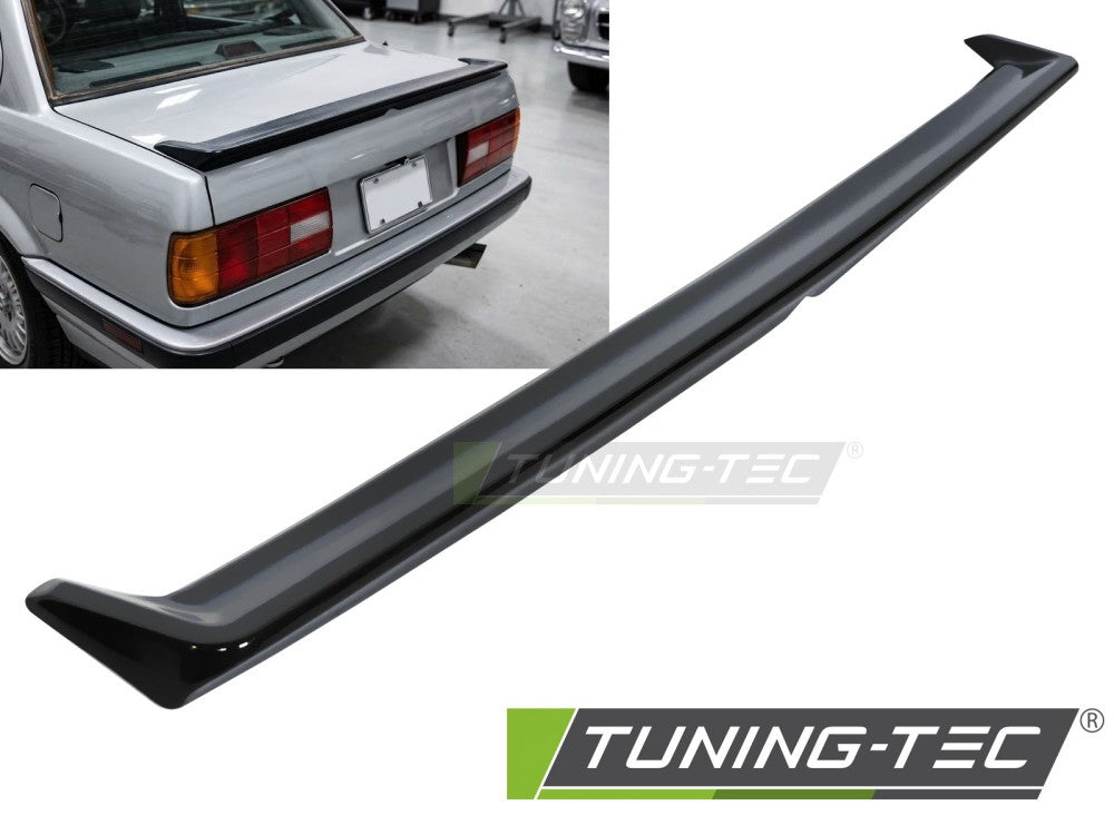 Spoiler Nero Lucido Sportivo per BMW Serie 3 (E30) 1982-1990 2 porte
