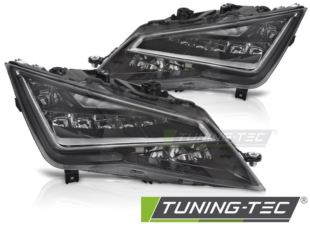 Fari Anteriori Full LED DRL per Volkswagen Leon III 5F 2012-2016 – Coppia