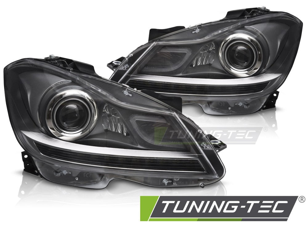 Fari Anteriori Xenon per Mercedes Classe C C204 Coupé / Classe C W204 Berlina / Classe C S204 Station Wagon 2011-2014 – Coppia