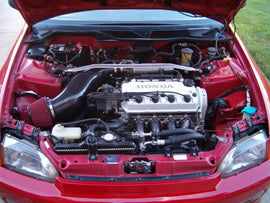 Kit Aspirazione Diretta Corta Carbonio SK-Import Honda Civic e Del Sol - foto 2