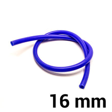Carica l'immagine nel visualizzatore di Gallery, Tubo in silicone per depressione al metro — 16 mm / Blu