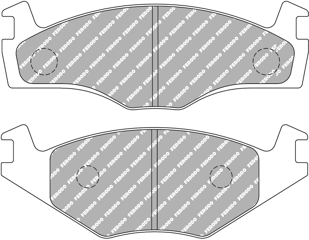 Pastiglie freni Ferodo DS Performance anteriori Seat Ibiza 6K