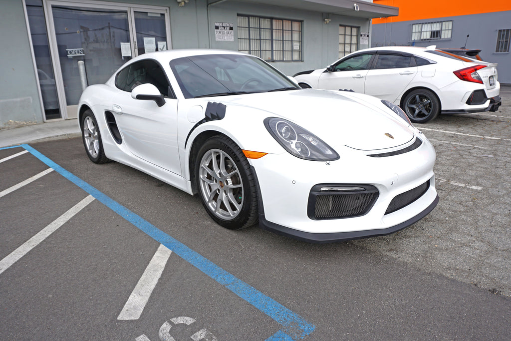 Parafanghi Anteriori RS Style SK-Import Acciaio Porsche Cayman e Boxster 981 - foto 2