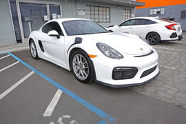Parafanghi Anteriori RS Style SK-Import Acciaio Porsche Cayman e Boxster 981 - foto 2