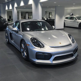 Paraurti Anteriore GT4 Style SK-Import Porsche 981 Con Fori Lavafari - foto 2