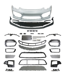 Paraurti Anteriore GT4 Style SK-Import Porsche 981 Con Fori Lavafari
