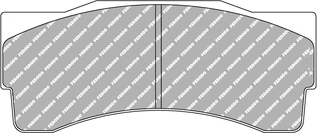 Pastiglie freni racing Ferodo DS3.12 per pinze AP Racing, Brembo