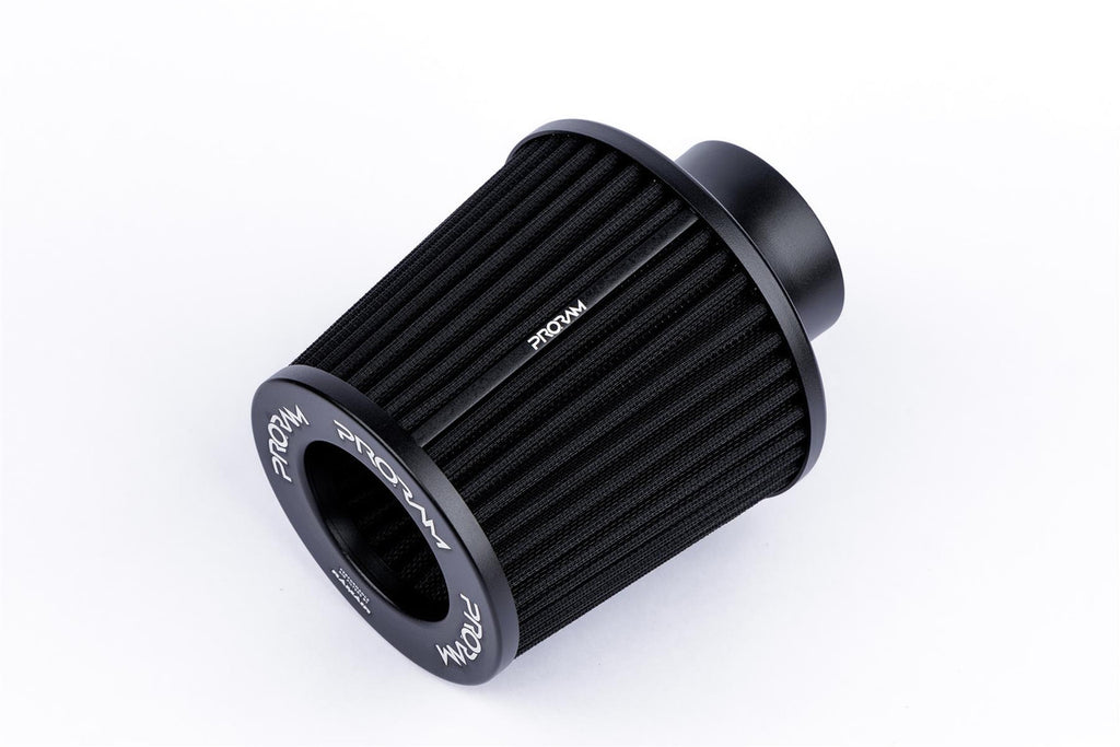 Filtro Aria Sportivo a Cono Proram PR-PJ-150-80-BK collo in alluminio 80 mm