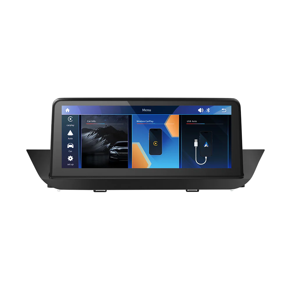 Wireless Apple CarPlay Android Auto 10.25" BMW X1 E84 2009-2015 Multimedia Head Unit Upgrade Touch Screen Idrive