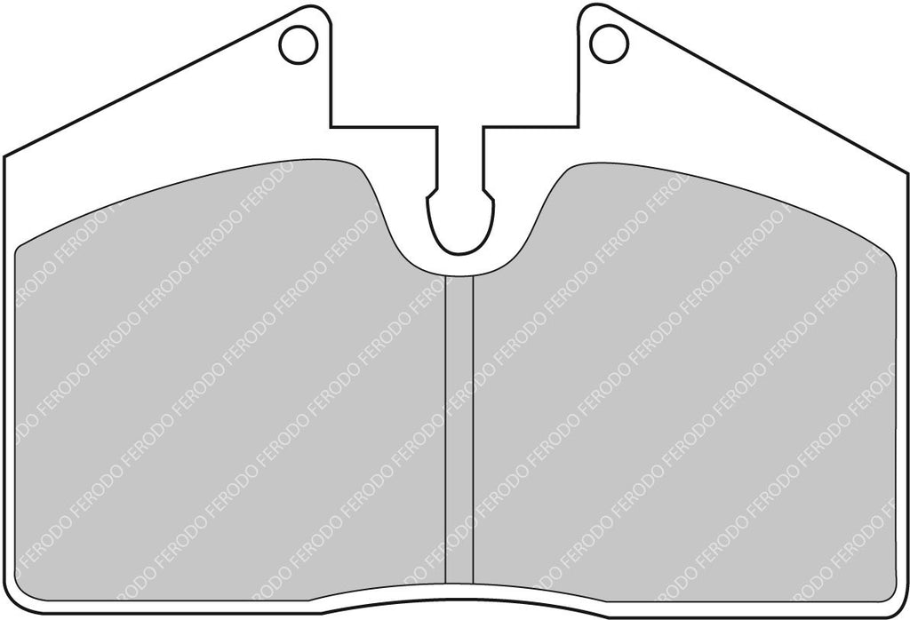 Pastiglie freni Ferodo DS Performance anteriori e posteriori Maserati 3200 GT AM338