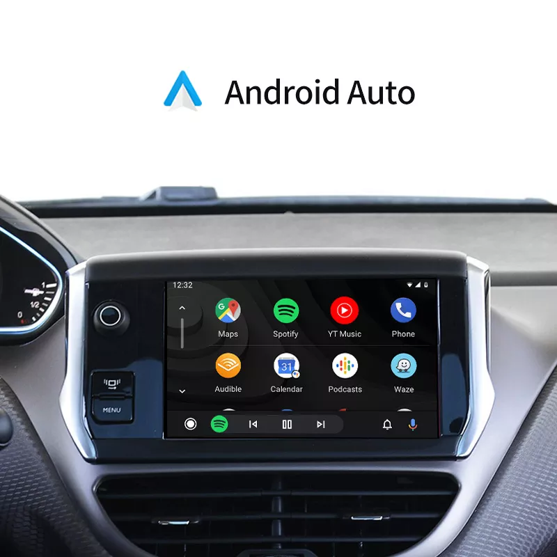 Wireless Carplay Android Auto MMI Prime Retrofit Box Peugeot 2008 3008 408 508 Citroen DS5/6 2013-2017 Original Screen Upgrade Monitor Mirror Link
