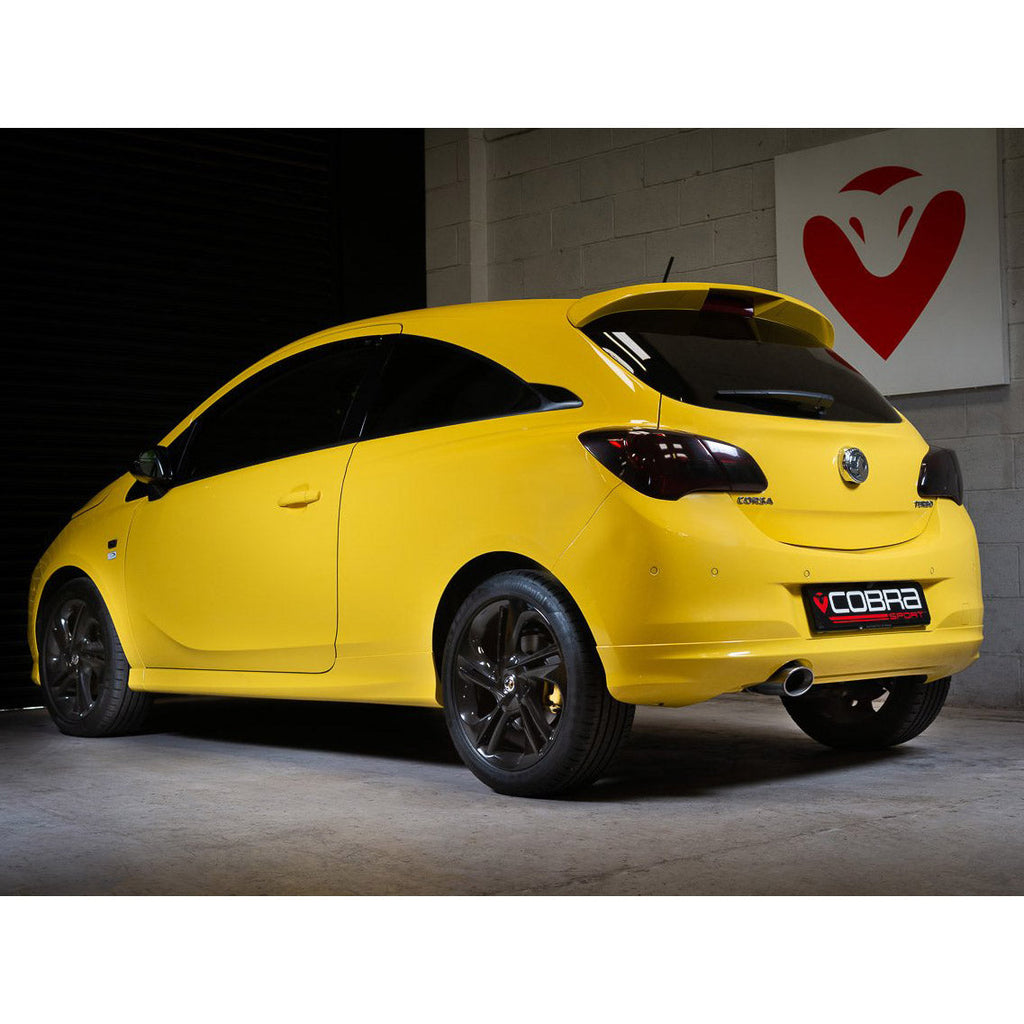 Cobra Sport Terminale di scarico per Opel Corsa E 1.0L Turbo (15-19)