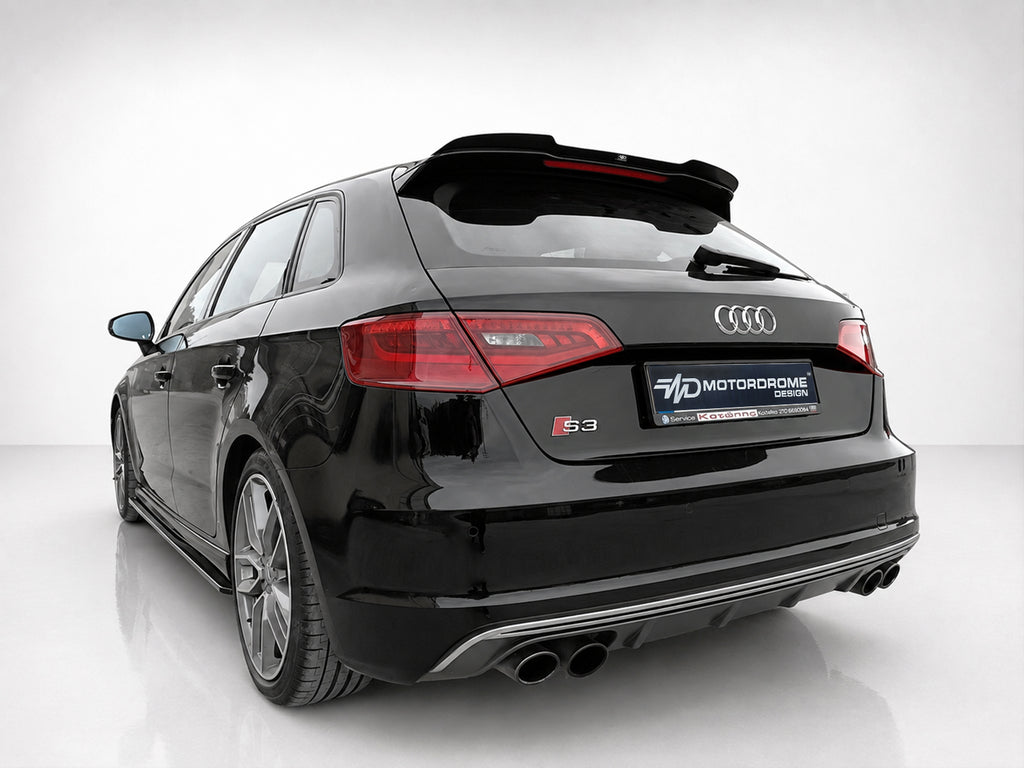 Estensione spoiler Audi A3 S-Line / S3 8V e 8V FL hatchback / Sportback - foto 2