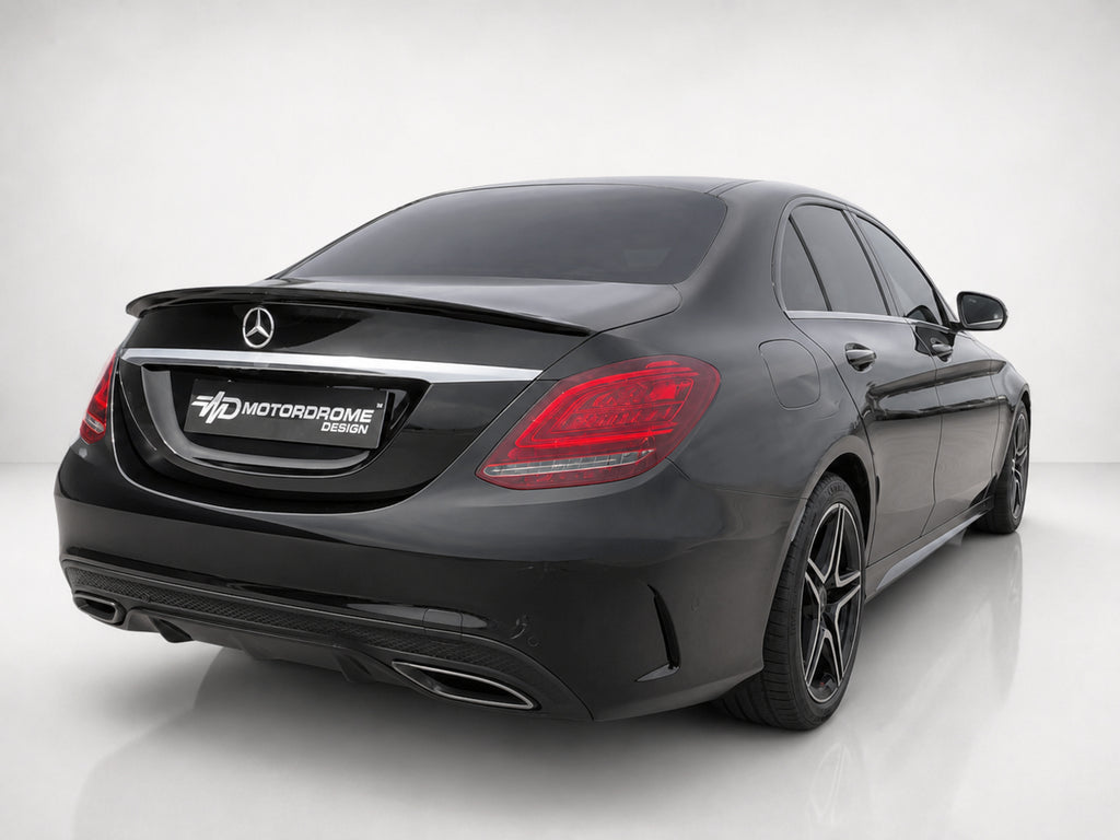 Spoiler a labbro Mercedes Classe C W205 berlina - foto 2