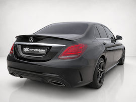 Spoiler a labbro Mercedes Classe C W205 berlina - foto 2