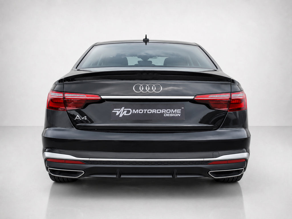 Spoiler a labbro Audi A4 / A4 S-Line / S4 B9 / B9 Facelift - foto 3