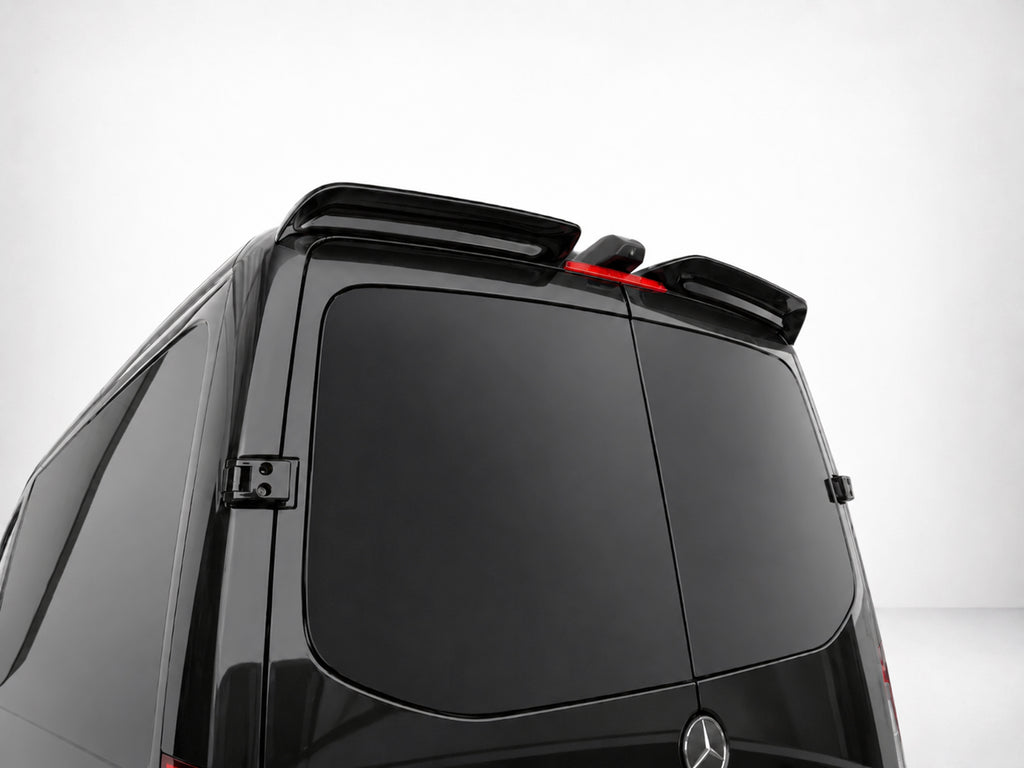 Spoiler tetto per doppia porta posteriore Mercedes Sprinter H1 Mk2 / Mk3 / Volkswagen Crafter H1 Mk1