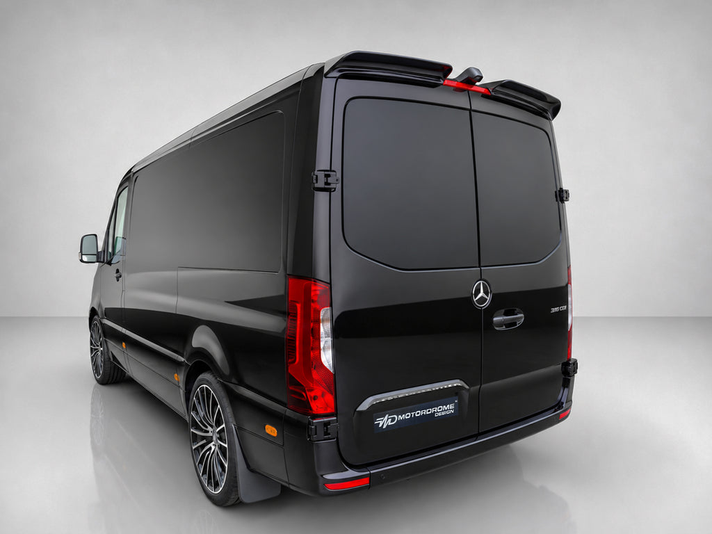 Spoiler tetto per doppia porta posteriore Mercedes Sprinter H1 Mk2 / Mk3 / Volkswagen Crafter H1 Mk1 - foto 2