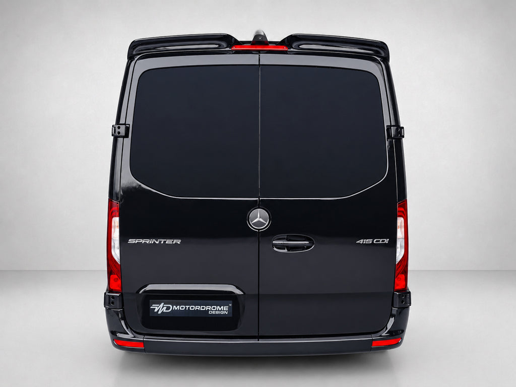 Spoiler tetto per doppia porta posteriore Mercedes Sprinter H1 Mk2 / Mk3 / Volkswagen Crafter H1 Mk1 - foto 3