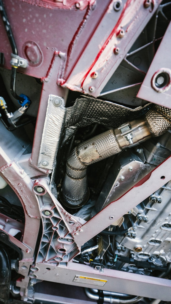 Downpipe BAQ Exhaust Ferrari 812 Superfast / GTS V12 (2017-2024) – foto 7