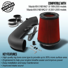 Kit Aspirazione Diretta Mazda MX-5 NA Mk1 1.8 1989-1998 - foto 3