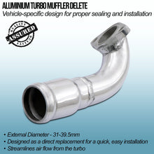 Tubo Eliminazione Silenziatore Turbo in Alluminio Ford Fiesta MK7 1.0 Ecoboost Zetec S 13+ - foto 2