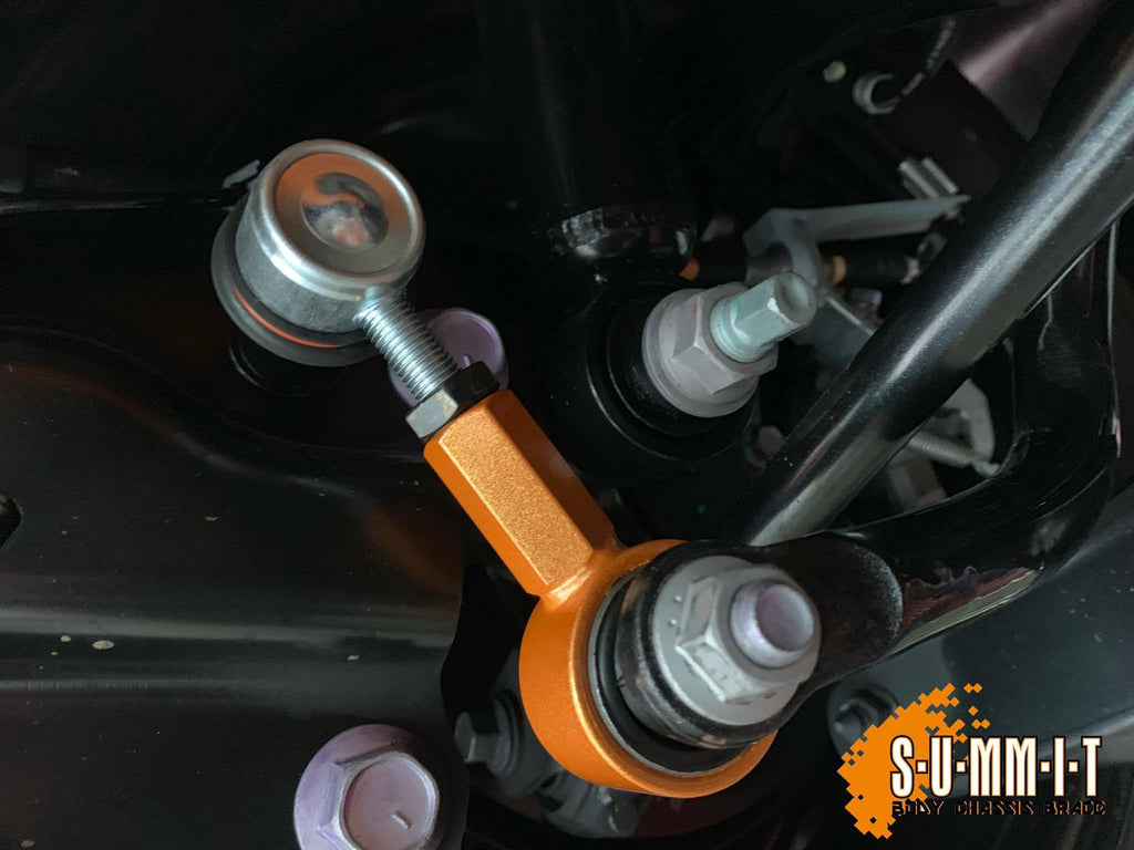 Collegamenti stabilizzatori regolabili SWAVE & SUMMIT 75 – 95 mm per Toyota Yaris GR - dettaglio 3