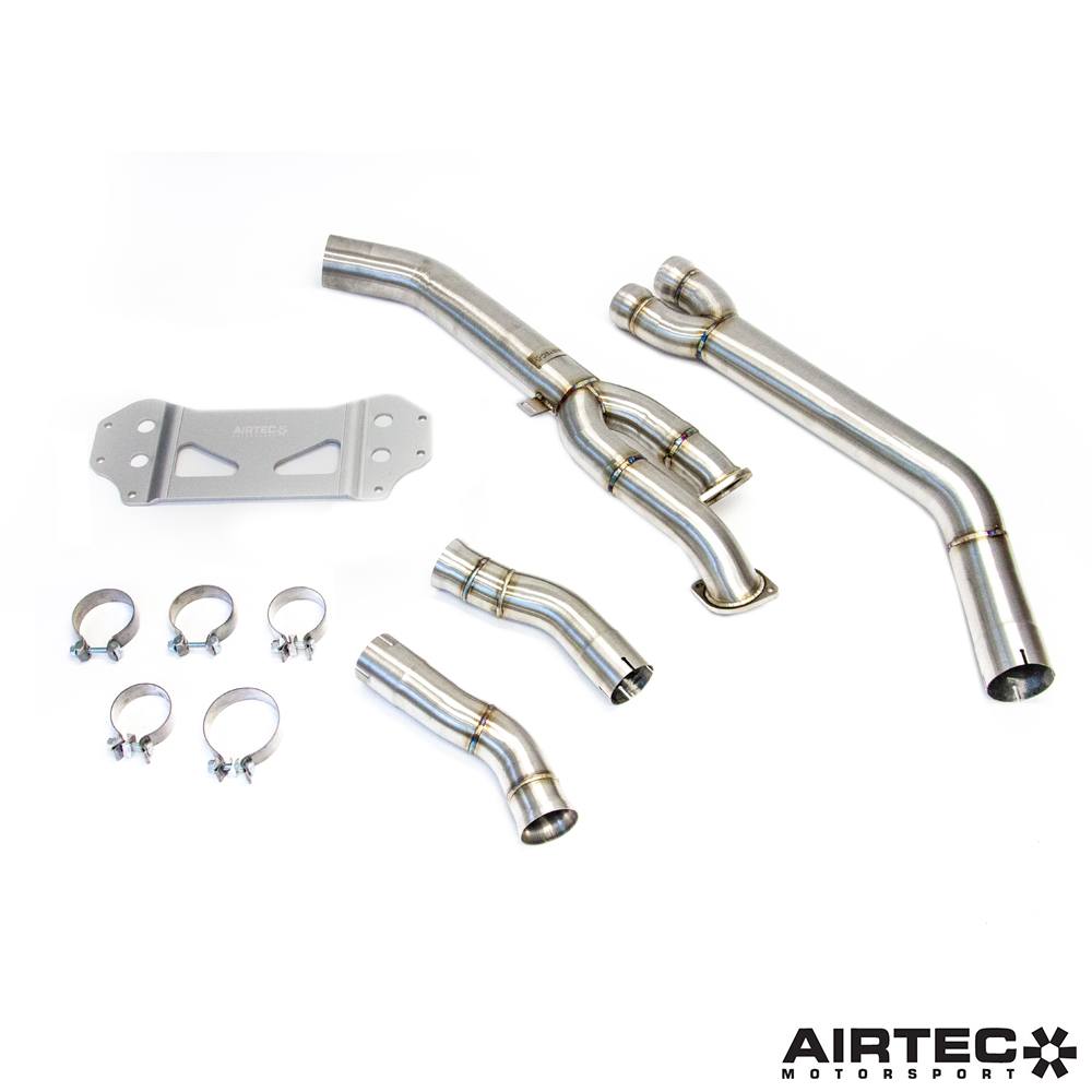 AIRTEC Motorsport 3.5" Secondary Cat Bypass per BMW G80 M3 e G82 M4