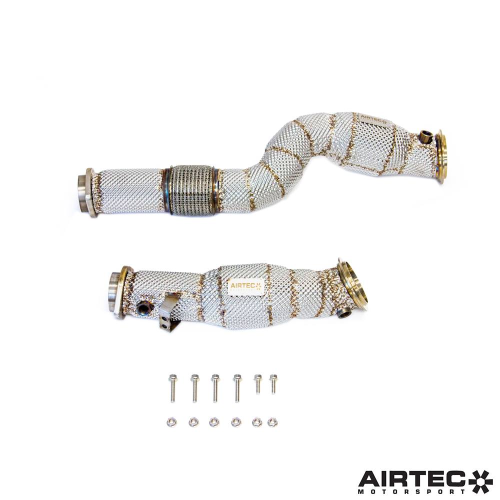 AIRTEC Motorsport Downpipe Catalizzatore sportivo per BMW G87 M2, G80 M3 e G82 M4
