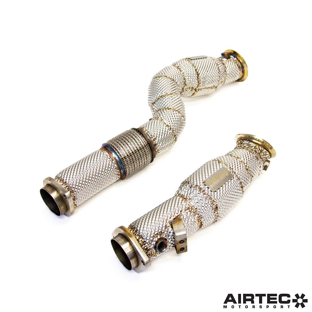 AIRTEC Motorsport Downpipe Catalizzatore sportivo per BMW G87 M2, G80 M3 e G82 M4 - dettaglio 3