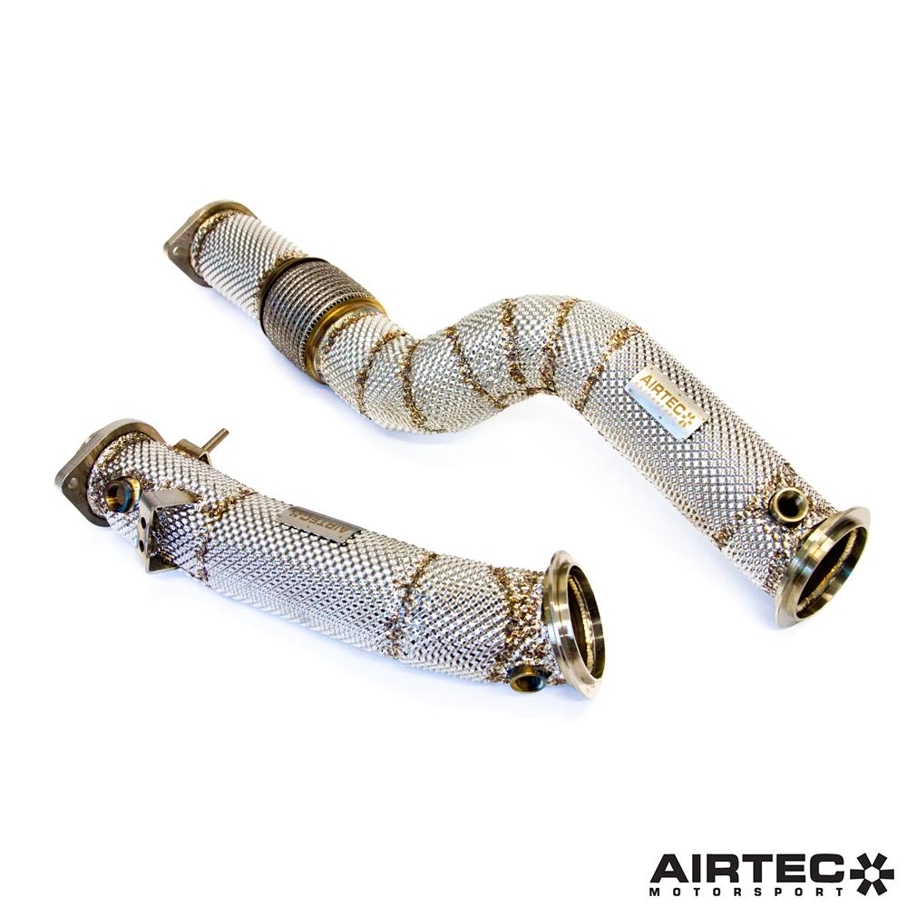 Downpipe De-Cat AIRTEC Motorsport per BMW G87 M2, G80 M3 e G82 M4 - dettaglio 2