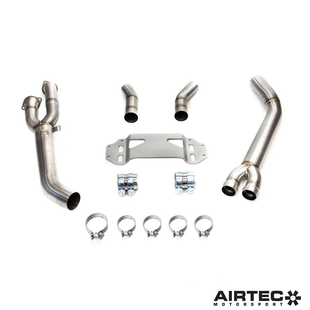Tubo bypass catalizzatore secondario da 3,5 pollici AIRTEC Motorsport per BMW G87 M2