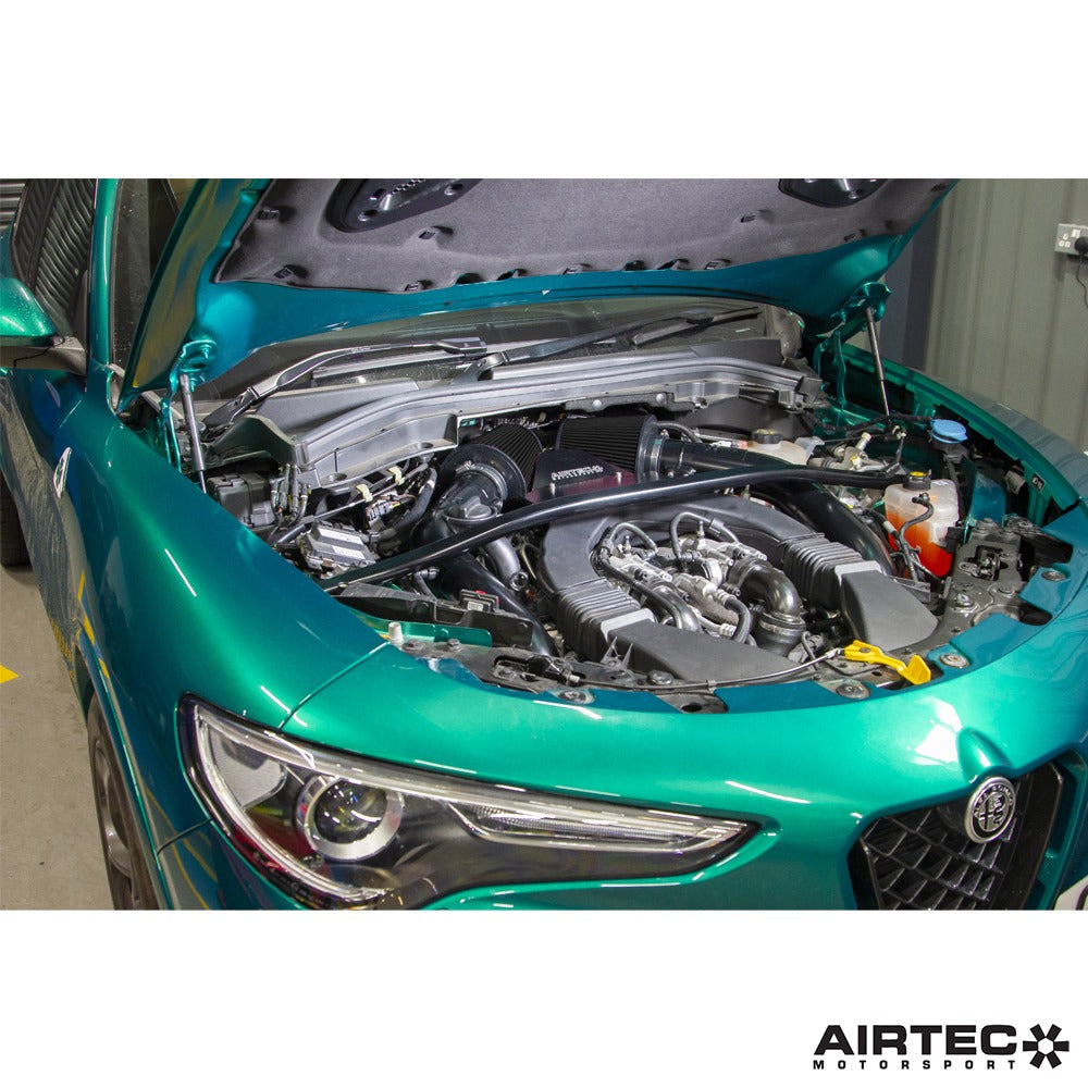 Kit aspirazione AIRTEC Motorsport per Alfa Romeo Stelvio Quadrifoglio 2.9 V6 - dettaglio 4