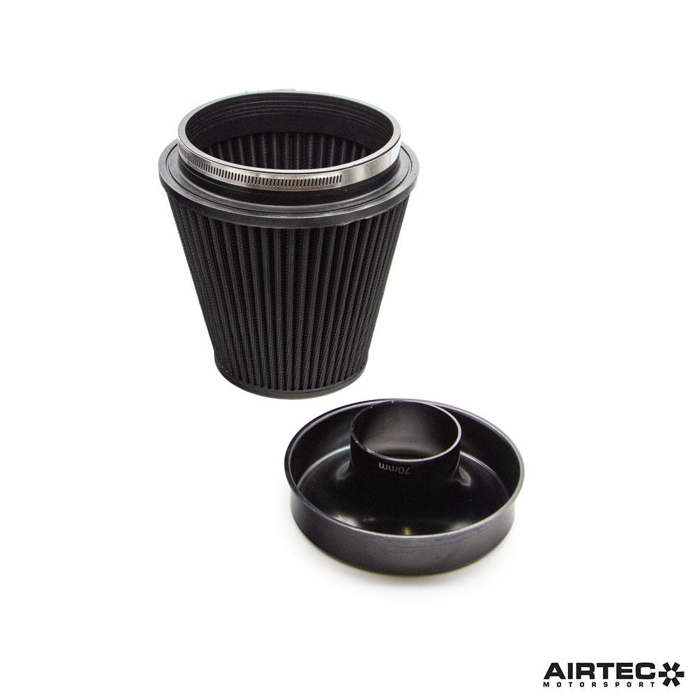 Filtro a cono AIRTEC Motorsport Gruppo A con tromba in lega per Focus RS Mk2