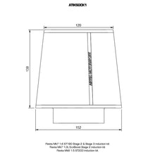 Load image into Gallery viewer, Calza filtrante AIRTEC Motorsport - dettaglio 3
