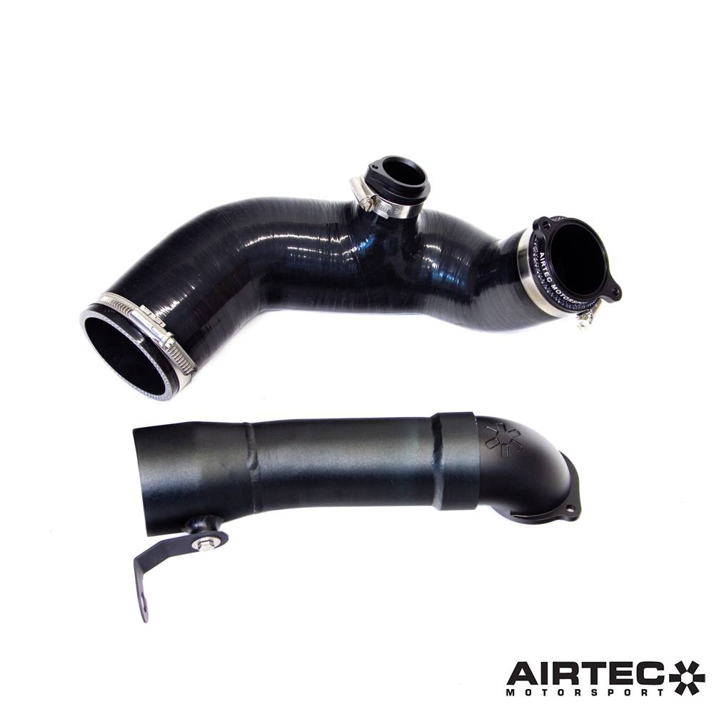 Ingresso turbo anteriore e posteriore AIRTEC Motorsport per BMW F87 M2 Competition, F80 M3 e F82 M4 (S55) - dettaglio 2
