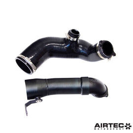 Ingresso turbo anteriore e posteriore AIRTEC Motorsport per BMW F87 M2 Competition, F80 M3 e F82 M4 (S55) - dettaglio 2