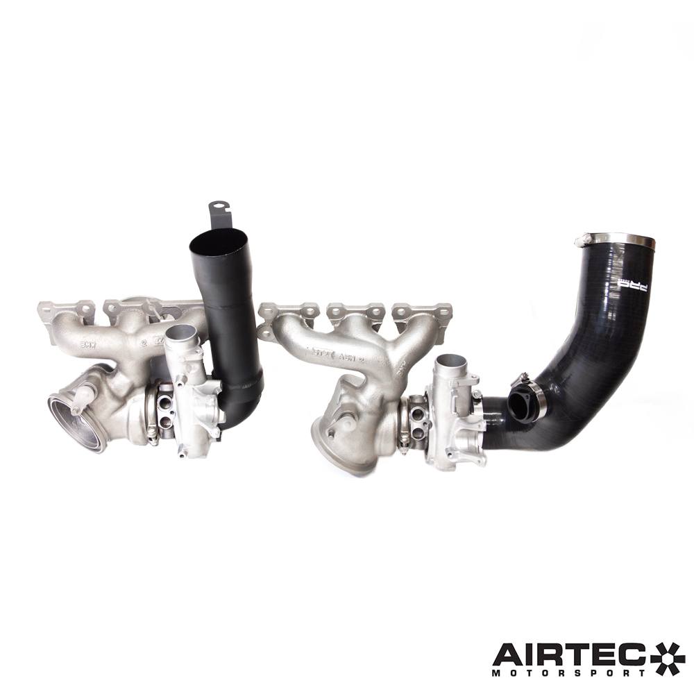 Ingresso turbo anteriore e posteriore AIRTEC Motorsport per BMW F87 M2 Competition, F80 M3 e F82 M4 (S55) - dettaglio 7