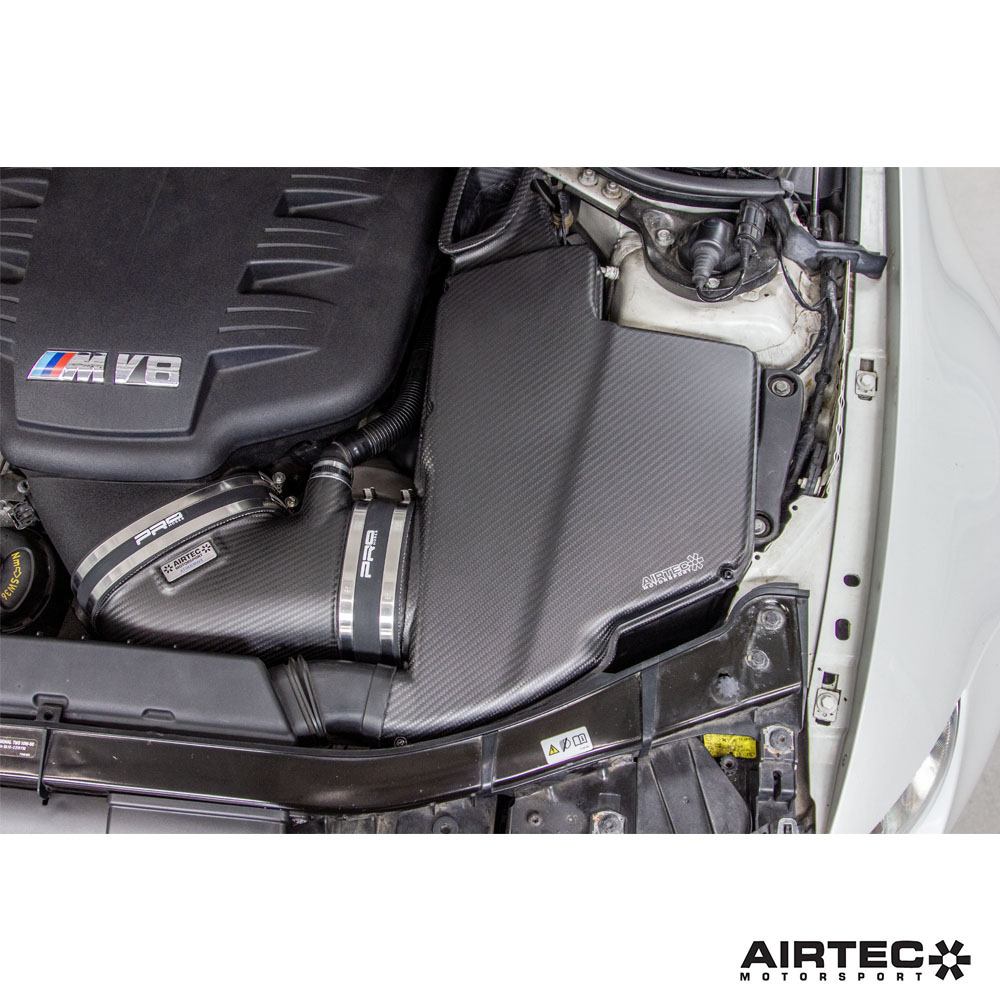 Coperchio della scatola dell'aria in fibra di carbonio AIRTEC Motorsport per BMW E9x M3 - dettaglio 10
